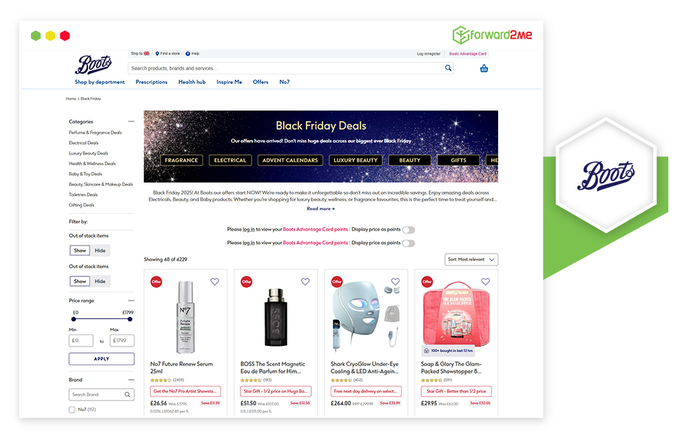 Boots Black Friday 2025